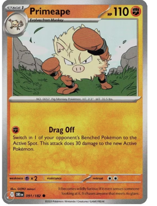 Primeape – 091/182