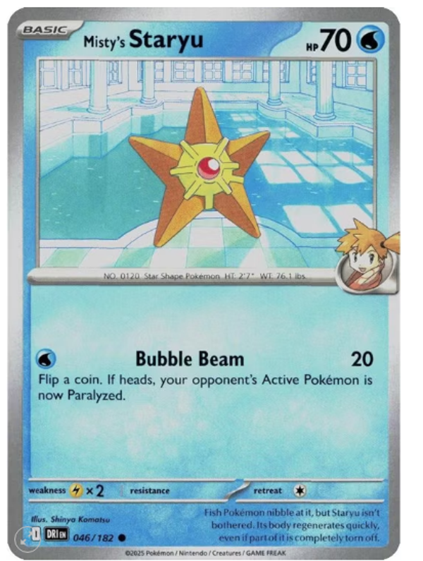 Misty’s Staryu – 046/182