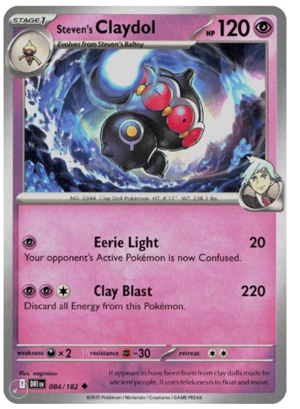 Steven’s Claydol – 084/182