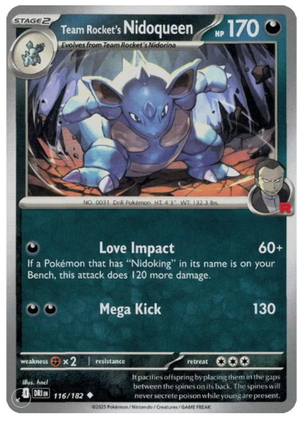 Team Rocket’s Nidoqueen – 116/182