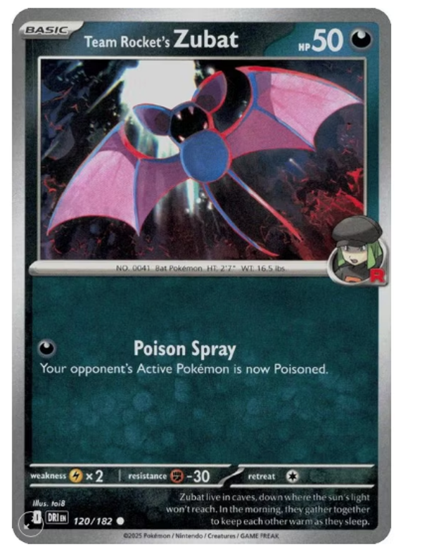 Team Rocket’s Zubat – 120/182
