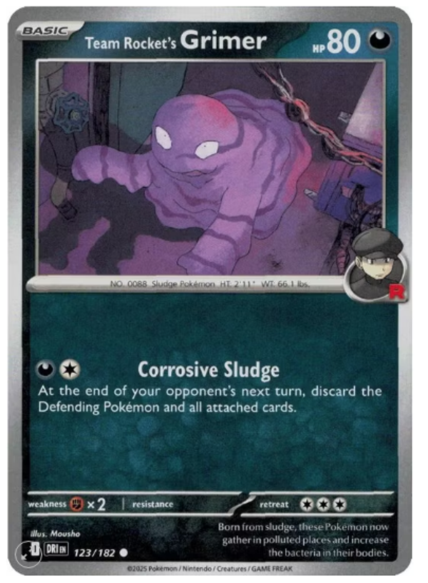 Team Rocket’s Grimer – 123/182