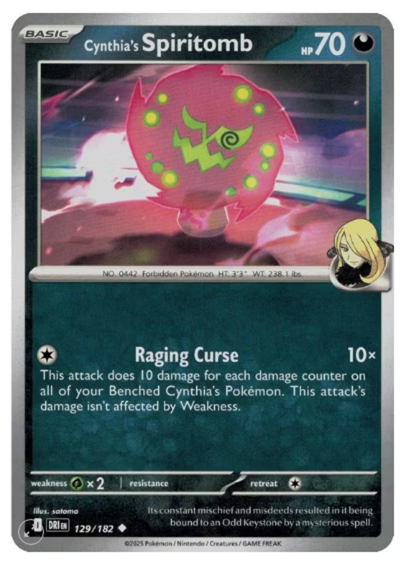 Cynthia’s Spiritomb – 129/182