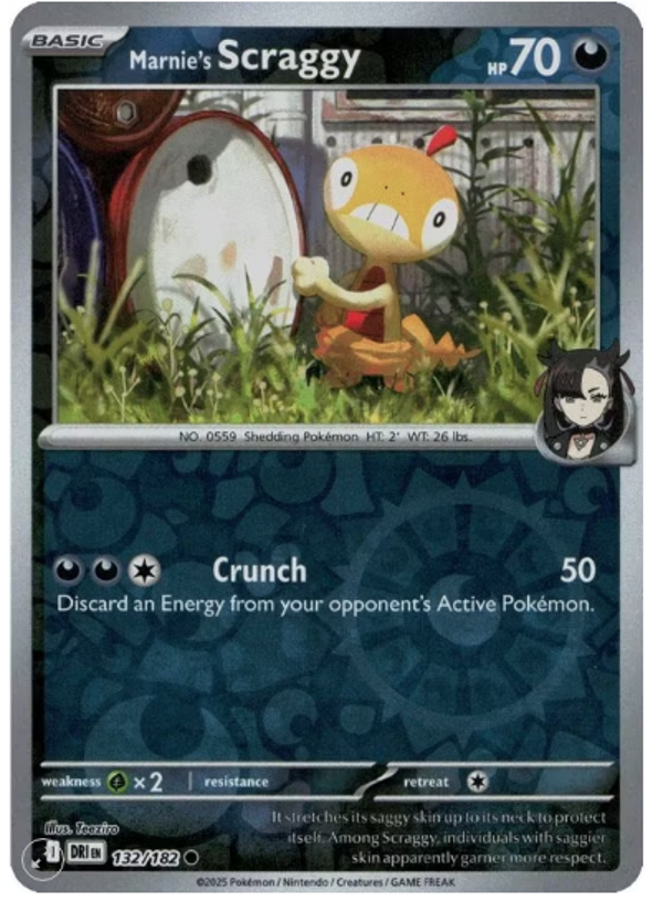 Marnie’s Scraggy – 132/182 – Reverse