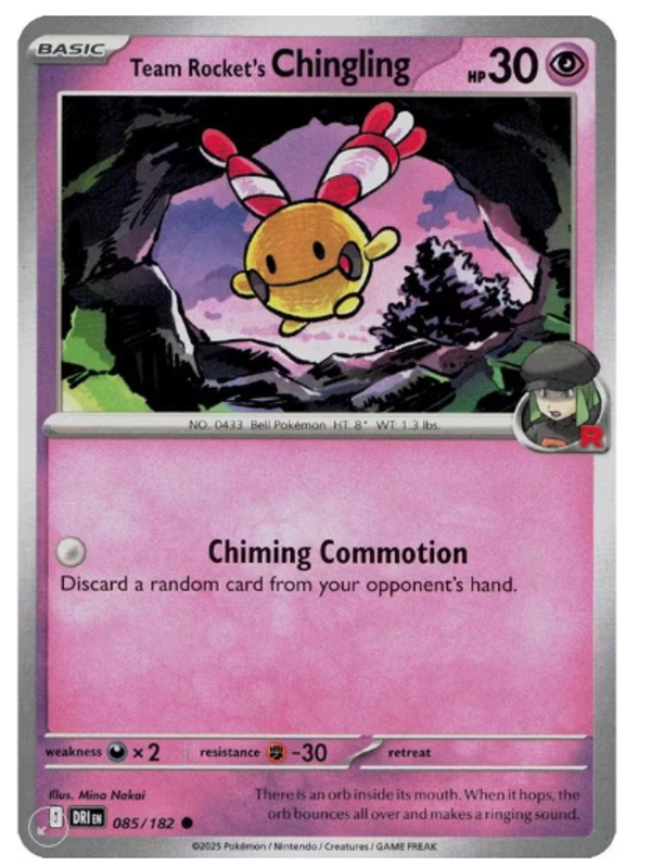 Team Rocket’s Chingling – 085/182