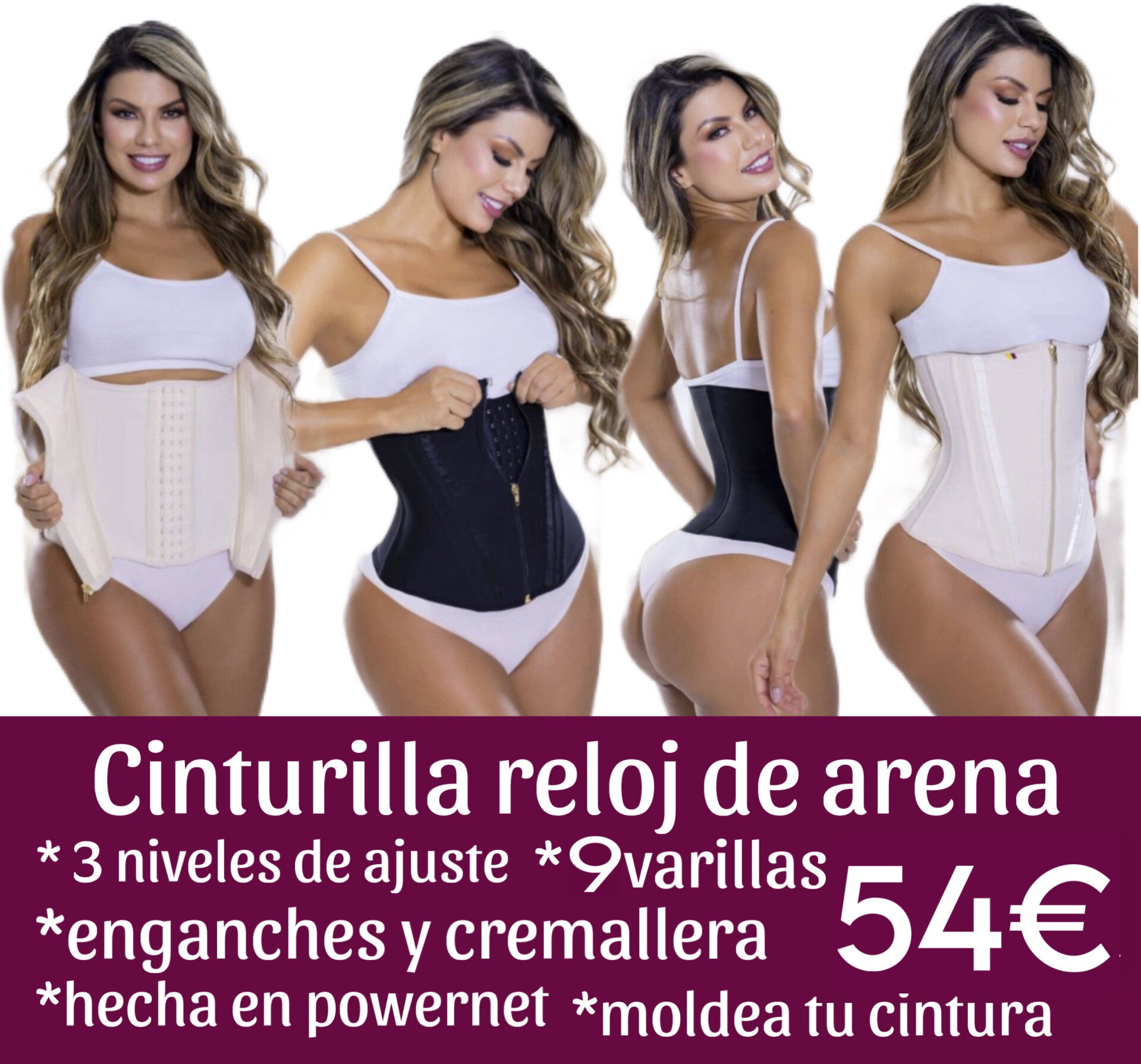 FAJA CINTURILLA RELOJ DE ARENA