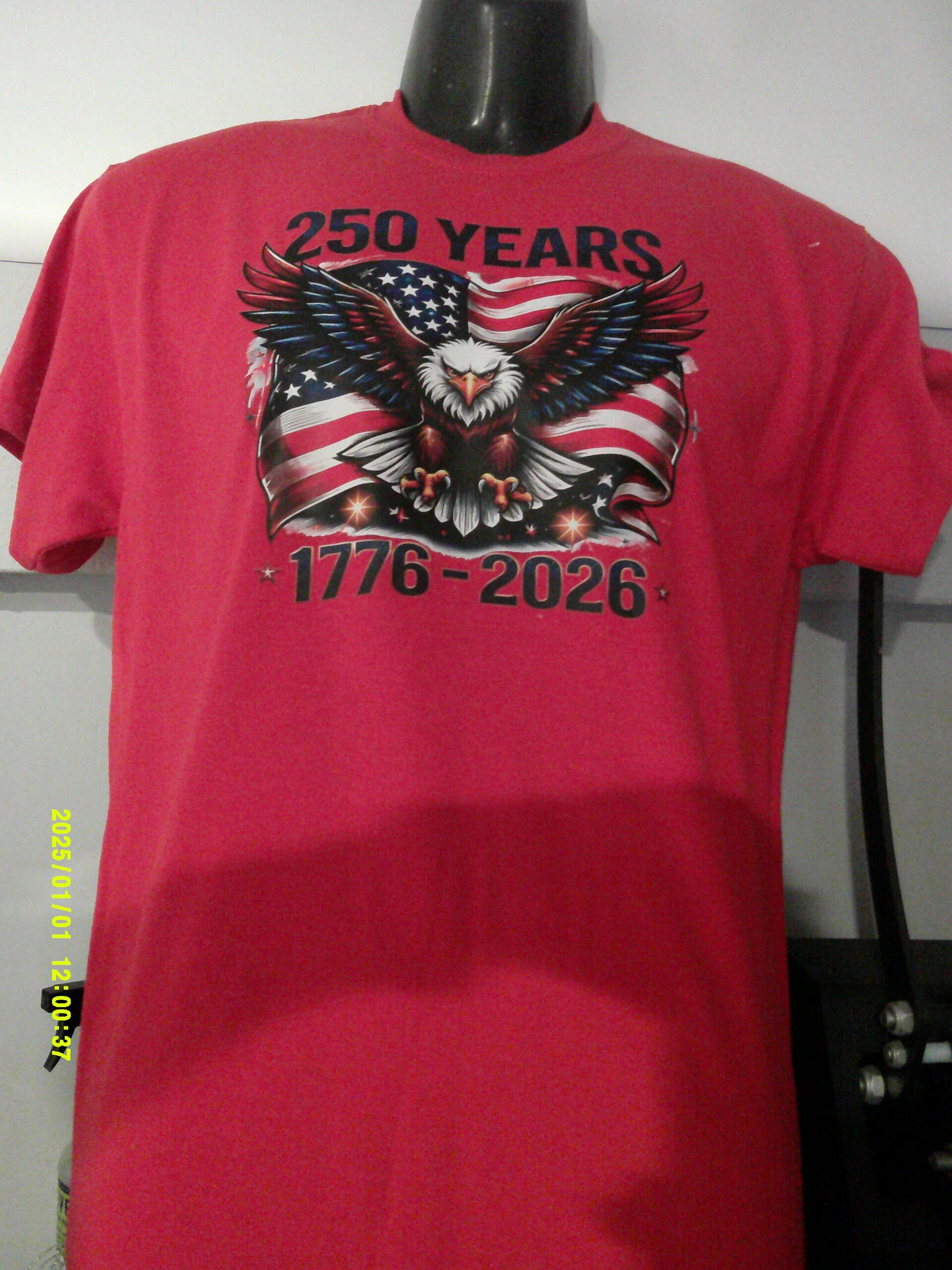 250 YEARS USA T-SHIRT