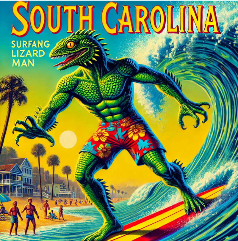 lizard man south carolina