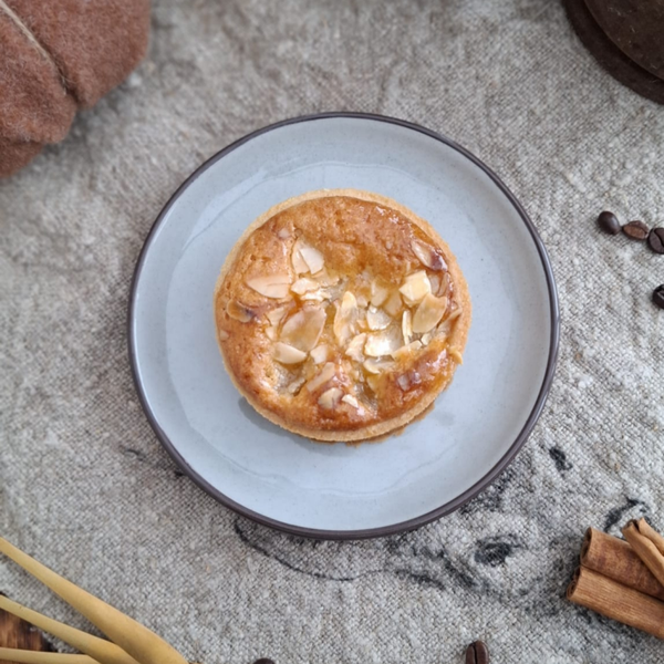 Frangipane-peer tartelette