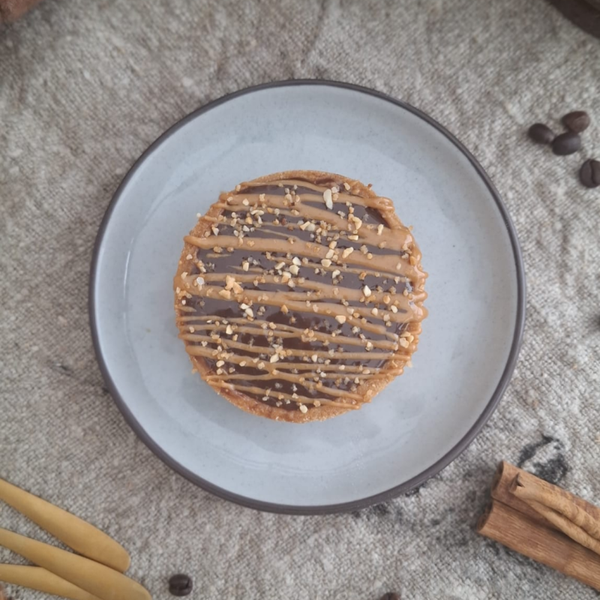 Pinda-karamel tartelette