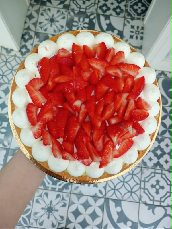 Aardbeientaart