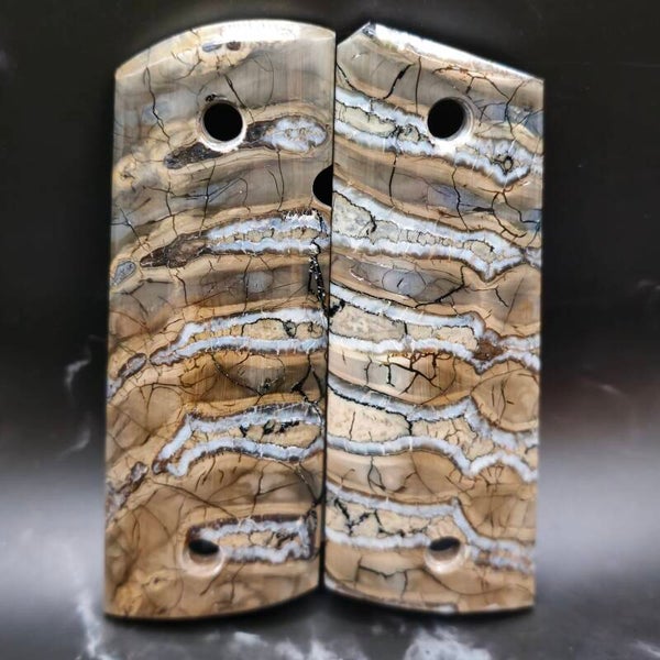 1911 Grips - Siberian Woolly Mammoth molars #200