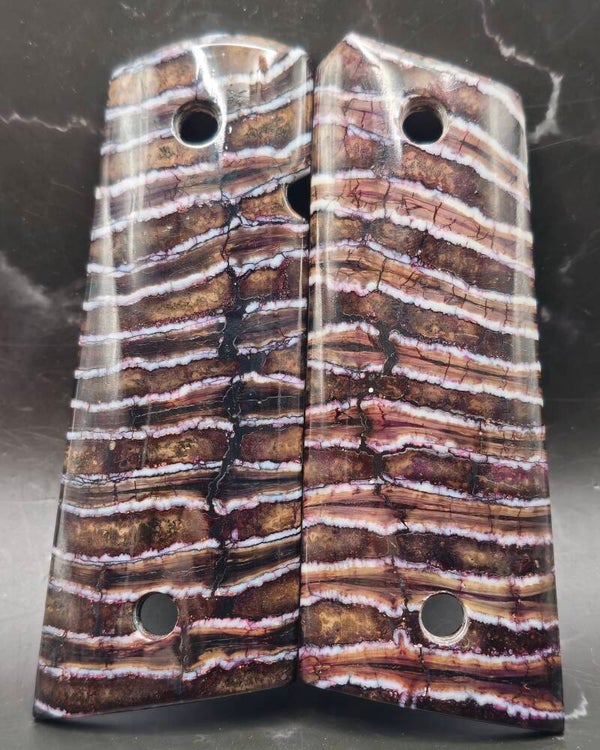 1911 Grips - Siberian Woolly Mammoth Molar- #240