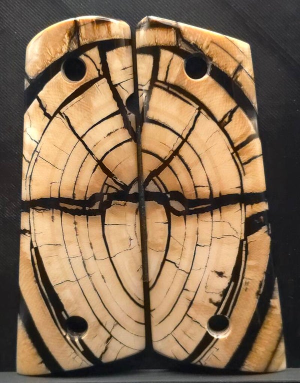 1911 Grips - Wooly Mammoth cross cut #420