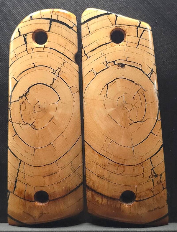 1911 Grips Wooly Mammoth cross cut #483