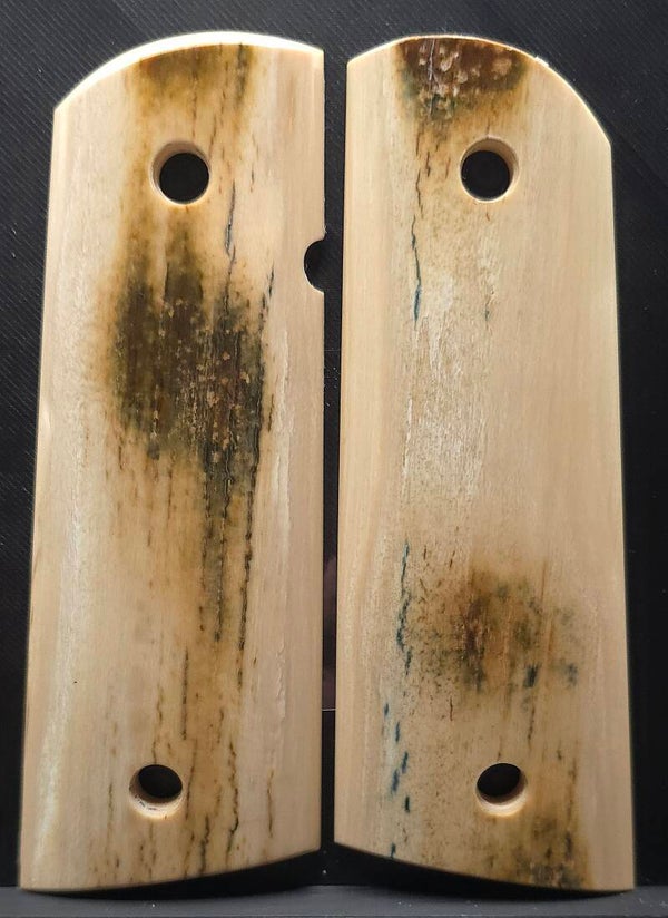 1911 Grips Wooly Mammoth Ivory tusk #490