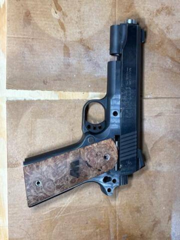 BB Guns Wager 1911 Classic Wood Grips Maple #540
