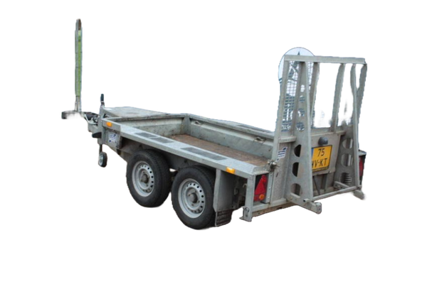 machinetransporter met oprijklep