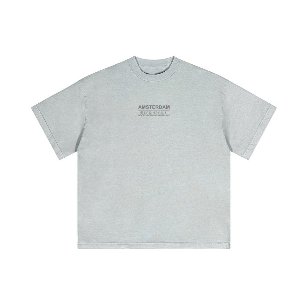 DAAD Unisex Tee Coordinates Grey