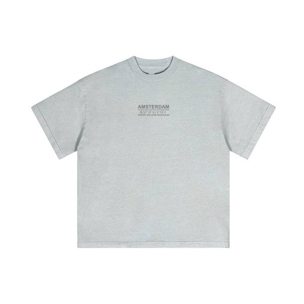 DAAD Unisex Tee Coordinates Grey
