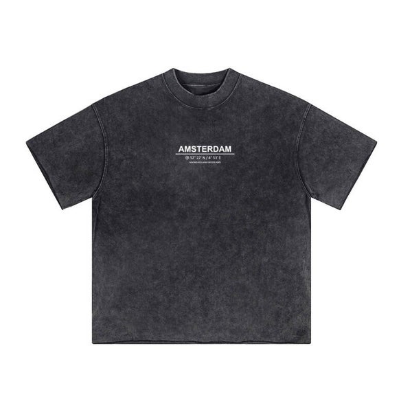 DAAD Unisex Tee Coordinates Black
