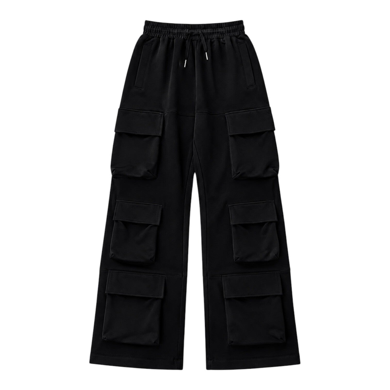 Almost In Common Cargo Pants Full Black