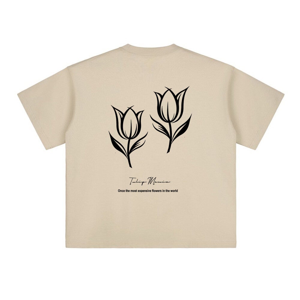 DAAD Unisex Tulip Tee Khaki