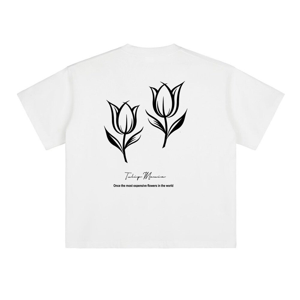 DAAD unisex Tulip Tee White