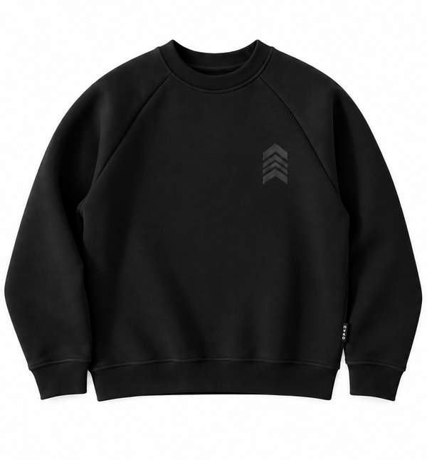 DAAD Unisex Arrow Crewneck Black