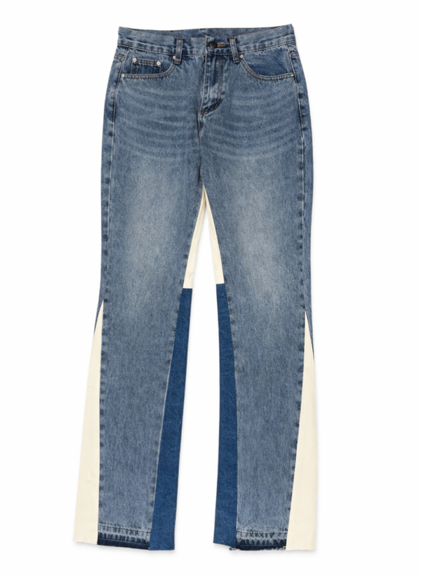 DAAD Unisex Paneld Jeans Blue