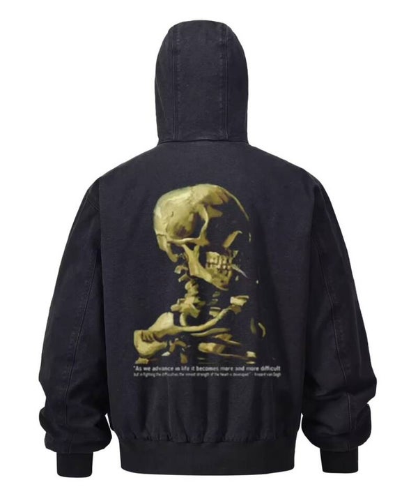 DAAD Unisex Jacket Dutch Masters Skeleton Black