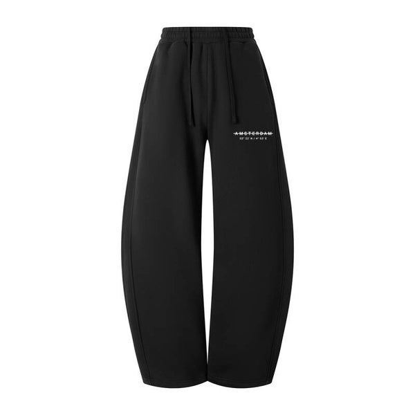 DAAD Unisex Stripe Joggers Black