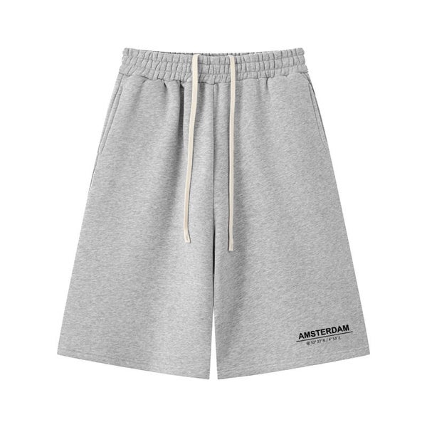 DAAD Unisex Long Shorts Partial Coordinates Grey