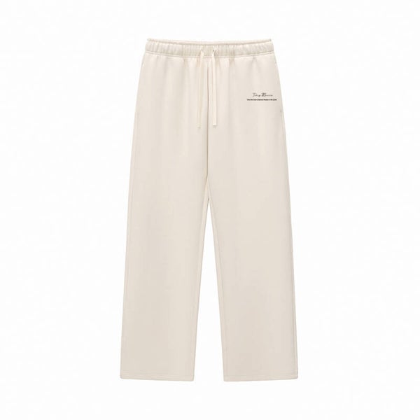 DAAD Unisex Tulip Pants Cream Apricot