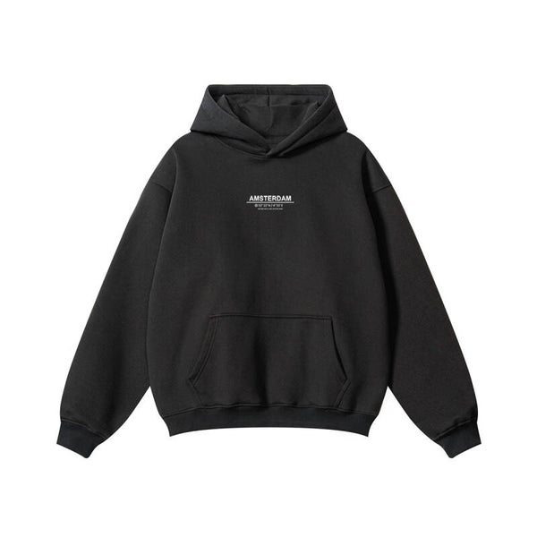 DAAD Unisex Hoodie Partial Coordinates Black