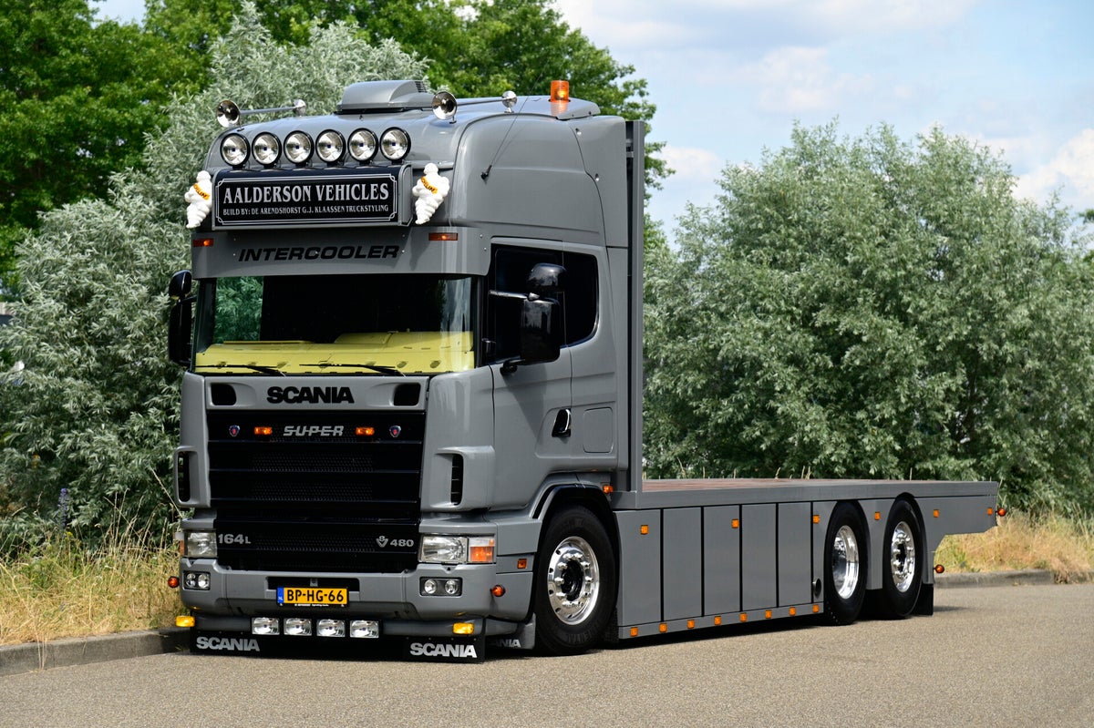 Scania 164 - 480 bakwagen - Aalderson / Projecten | de Arendshorst ...