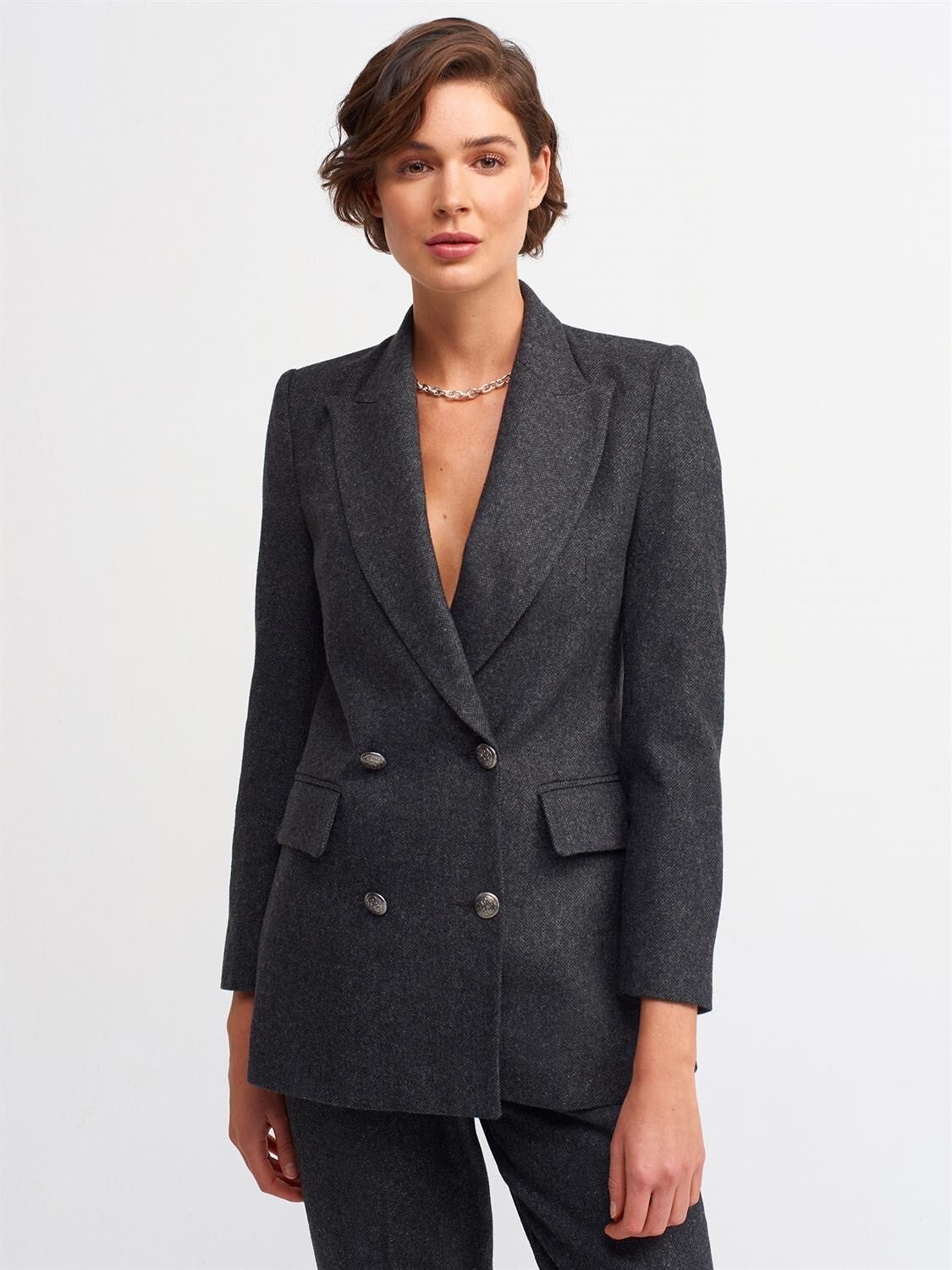 London Blazer Antraciet