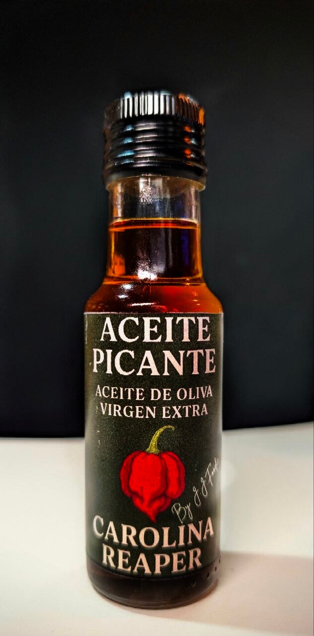 Aceite Carolina Reaper 100 ml | El Aceite Más Picante del Mundo