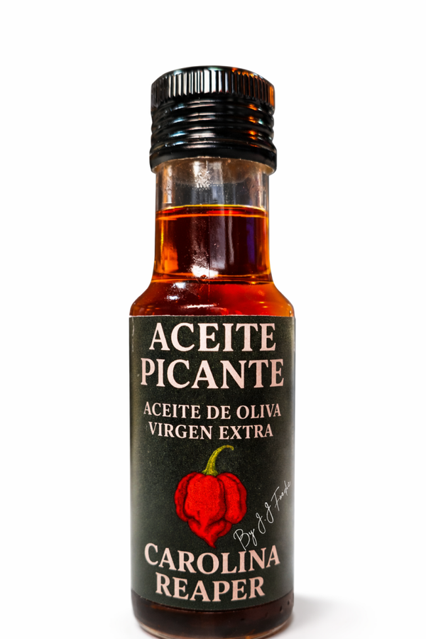 Aceite Carolina Reaper 100 ml | El Aceite Más Picante del Mundo