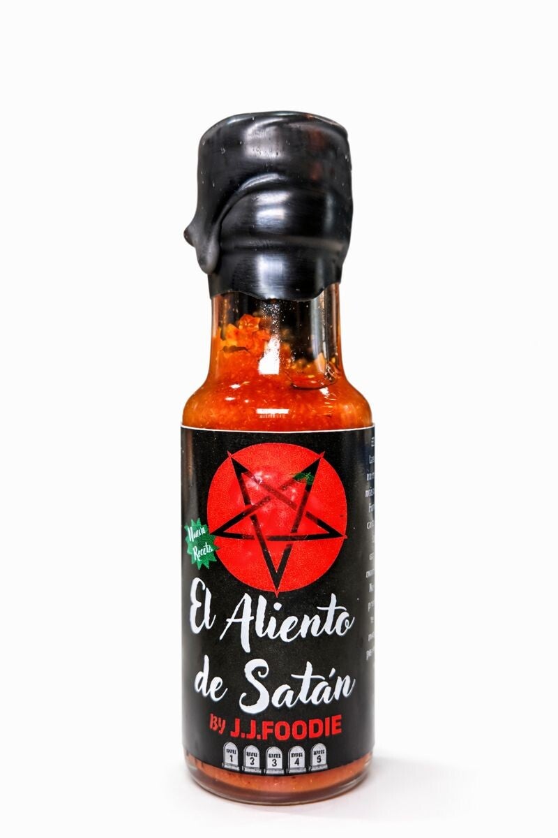 El Aliento de Satán  - Salsa picante Carolina Reaper y Habanero 100ml