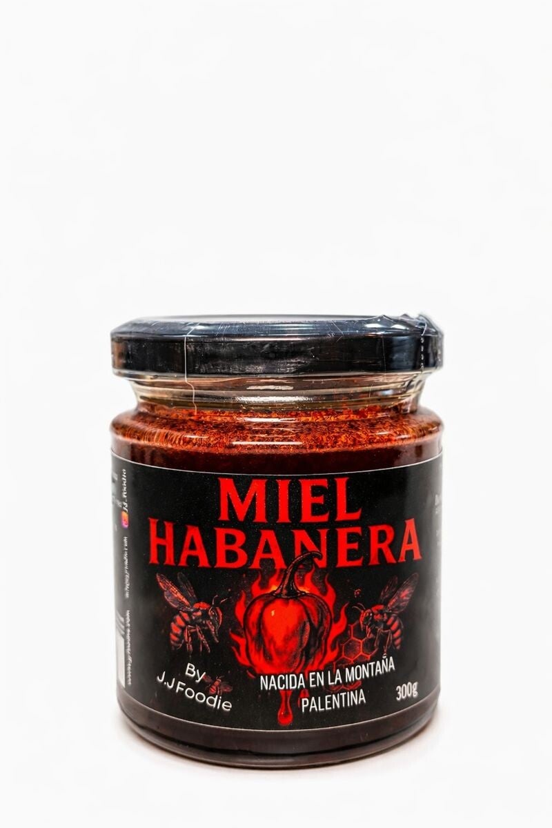 Miel Habanera JJFOODIE – Miel Picante Gourmet con Chile Habanero