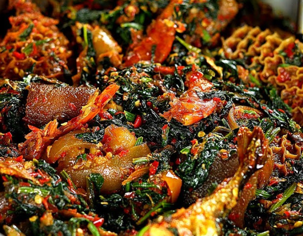 Efo-Riro (Green Vegetable Soup) 1 ltr