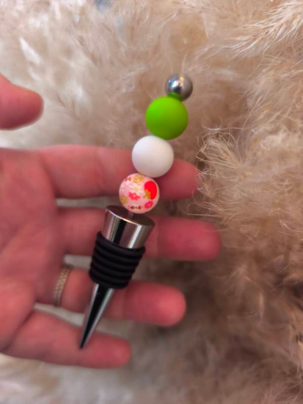 Bouchon de vin coloré