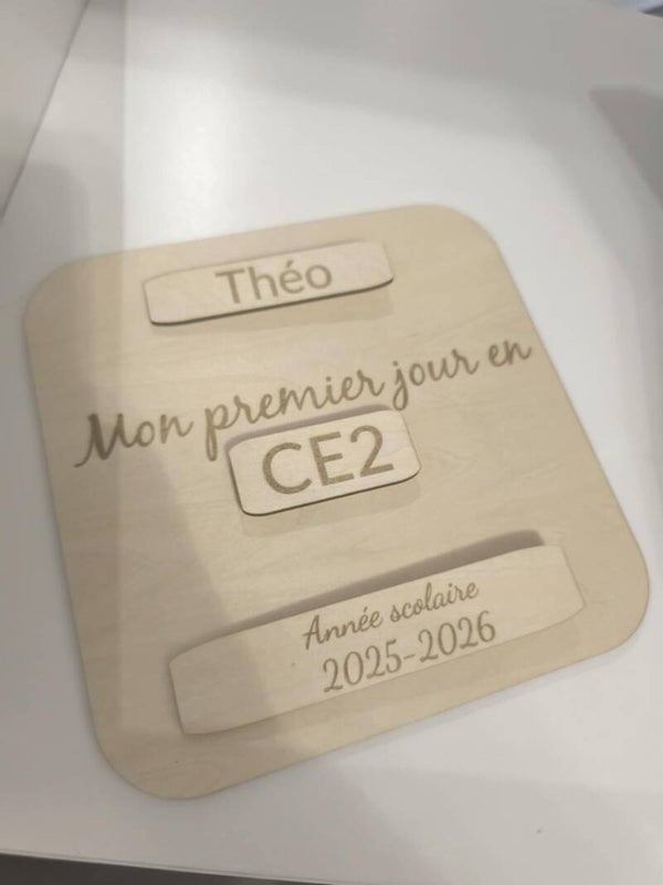 Panneau rentrée scolaire