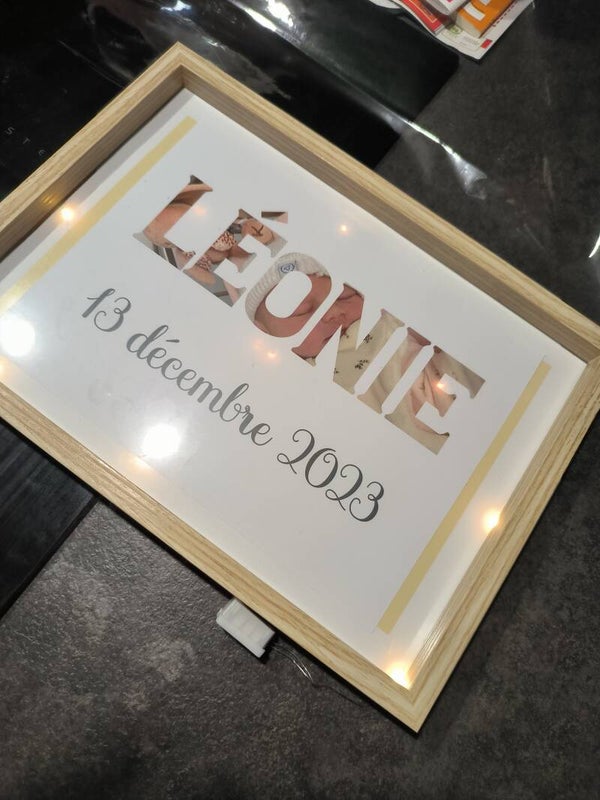 Cadre photo personnalisé