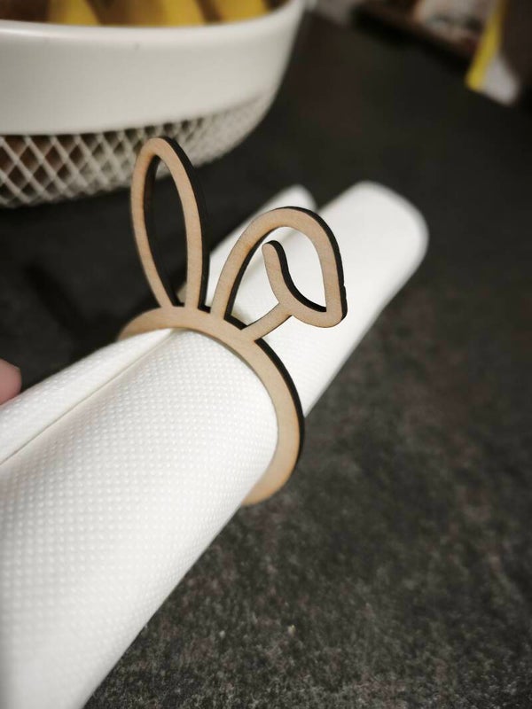 Anneau de serviette de Pâques