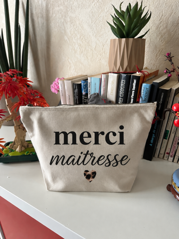 Pochette merci maitresse 2