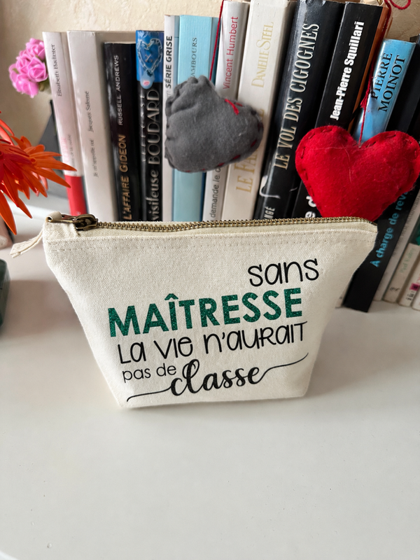 Pochette merci maitresse 1