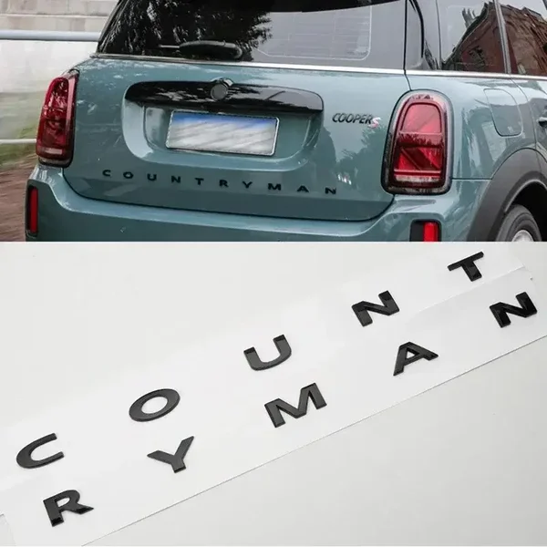 3d logo countryman F60 achterdeur