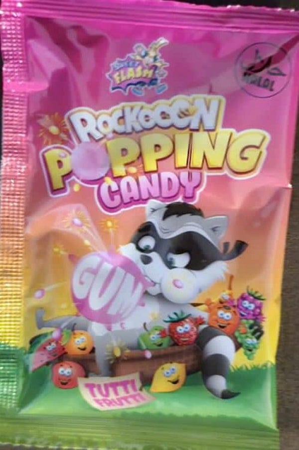 Rockoon popping Candy